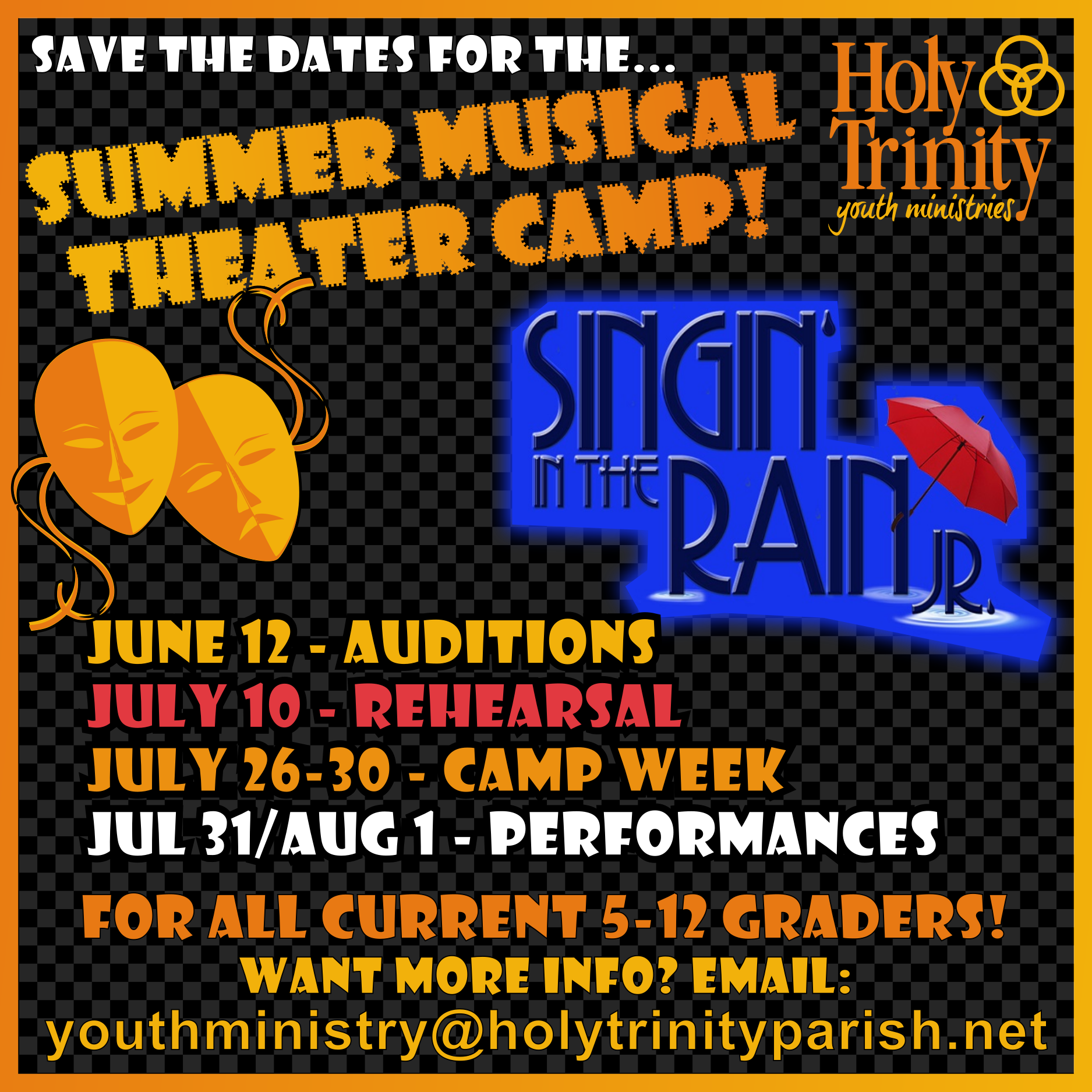 Summer Musical Theater Camp – Holy Trinity Catholic Church