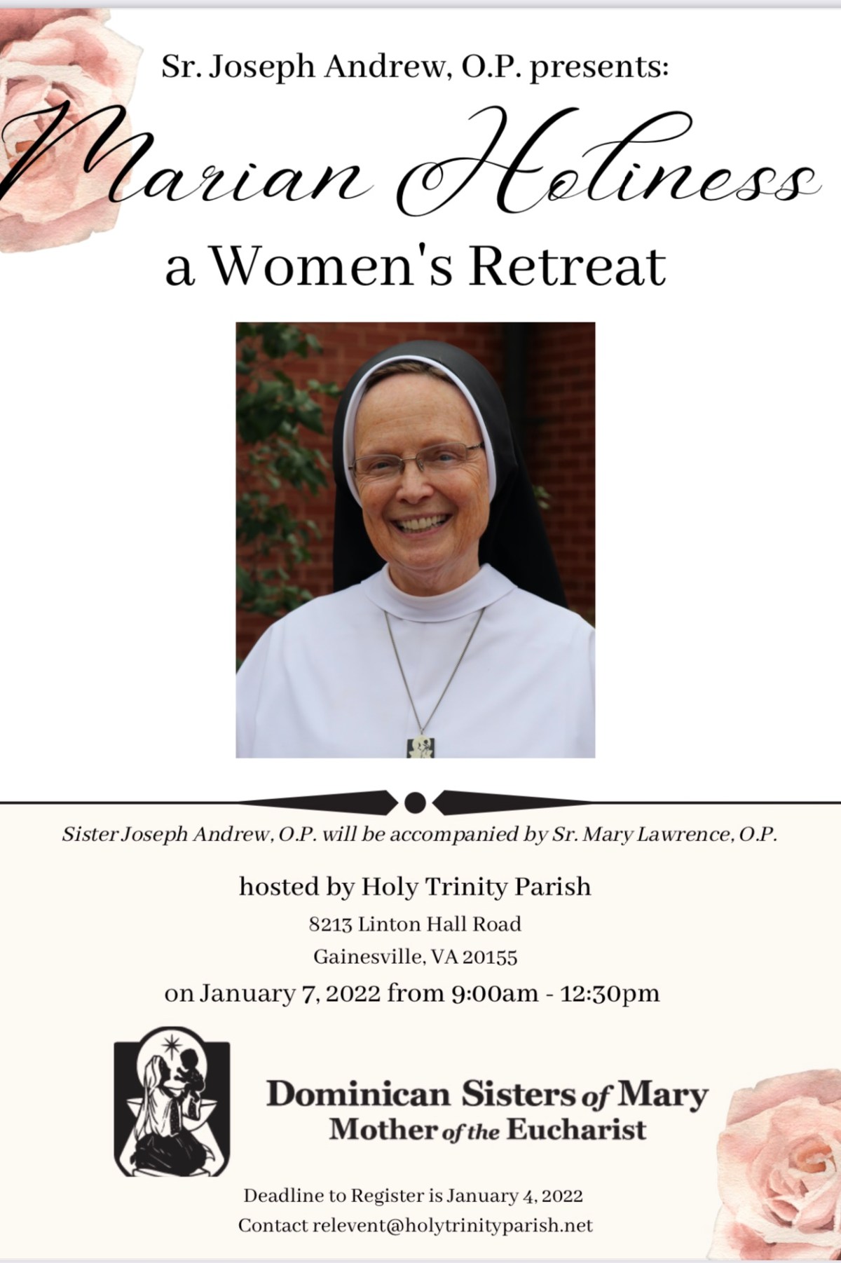 Women’s Retreat: Marian Holiness