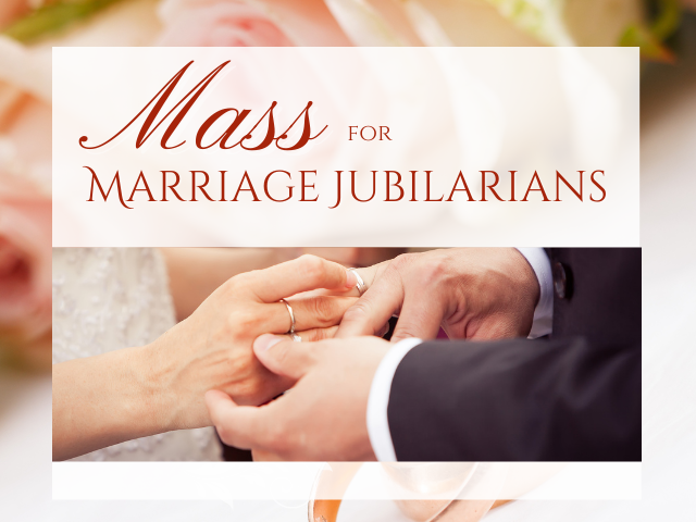 2022 Jubilarians Mass with Bishop Burbidge