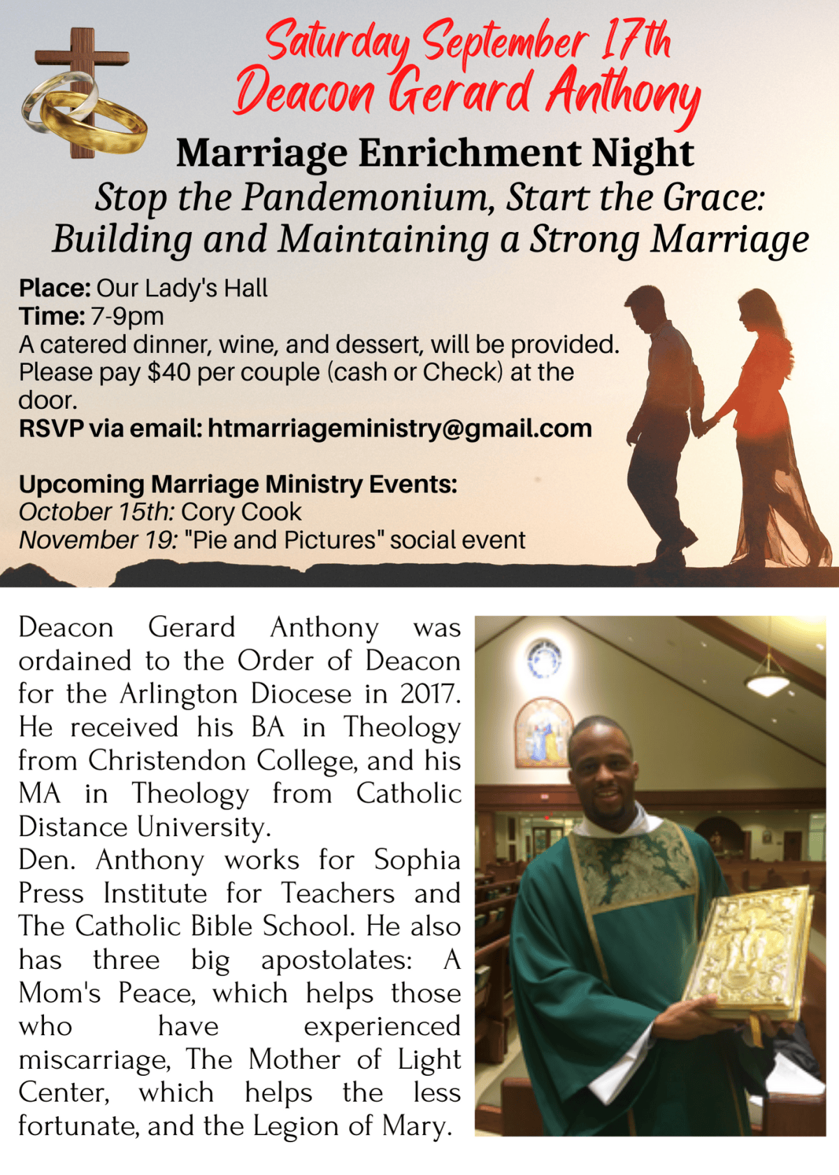 Date Night: Stop the Pandemonium, Start the Grace: Building and Maintaining a Strong Marriage