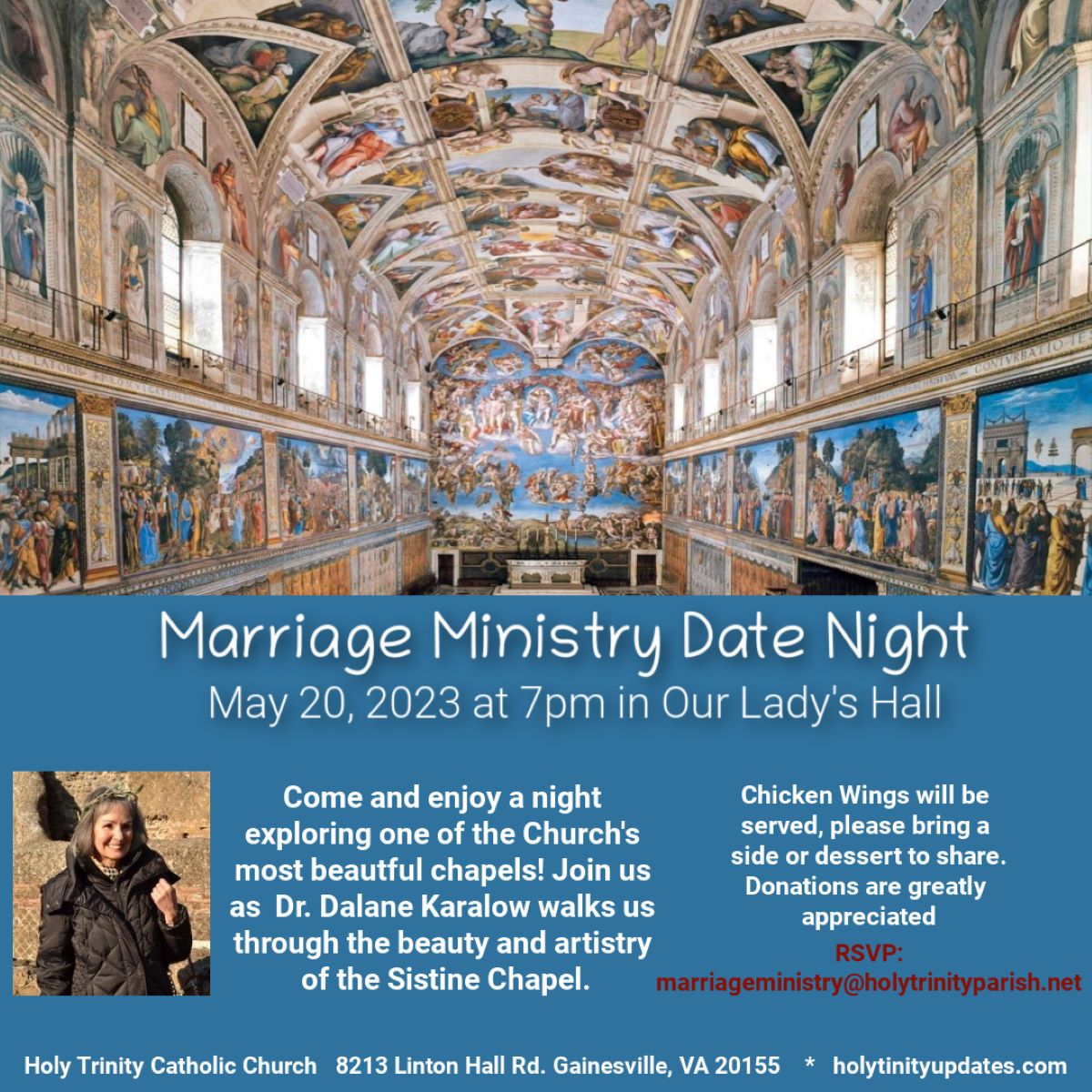 Date Night: A Walk through the Beauty and Artistry of the Sistine Chapel