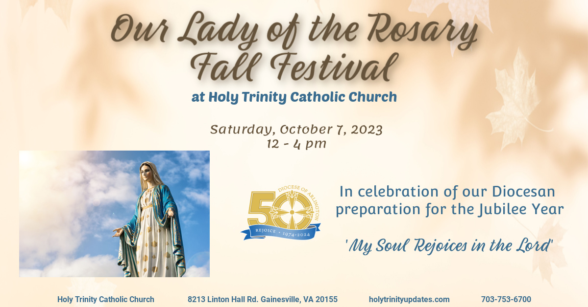Our Lady of the Rosary Fall Festival